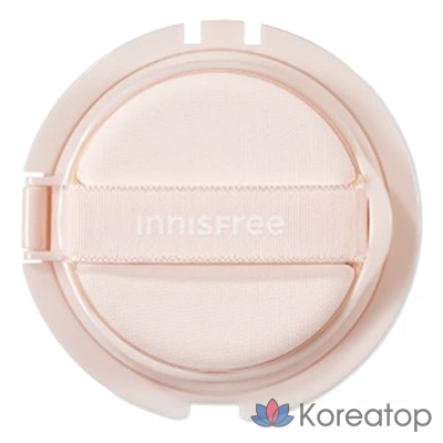 Сменный блок тонального крема Innisfree Light Glow Cushion Foundation, 14 г, оттенок 21N Vanilla, 1 шт.