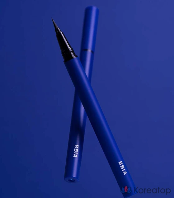 Подводка для глаз BBIA Never Die Brush Eyeliner, 0,4 г, матовый черный, 1 шт.