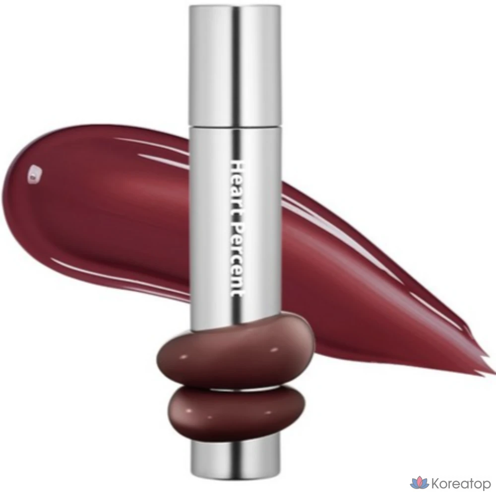 Тинт для губ Heart percent Dot On Mood One Way Glow, 4 г, 12 оттенков MIDNIIGHT, 1 шт.