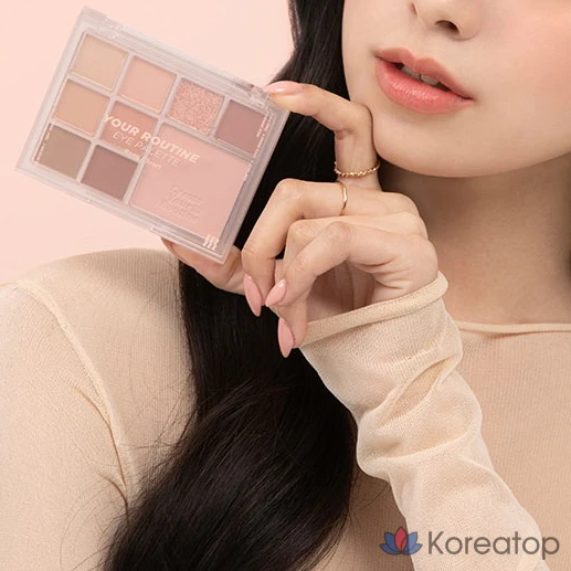 Палетка теней для век MERZY Your Routine Eye Palette, ROSY CLOSET, 1 шт., фото 2