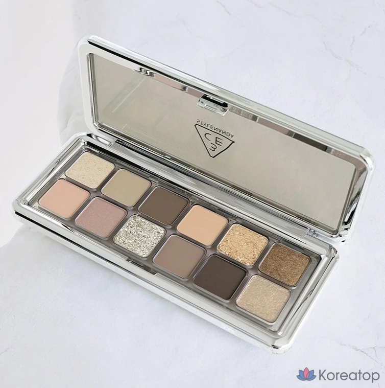 Палетка теней для век 3CE Newtake, оттенки RAW NEUTRALS, 1 шт., фото 2