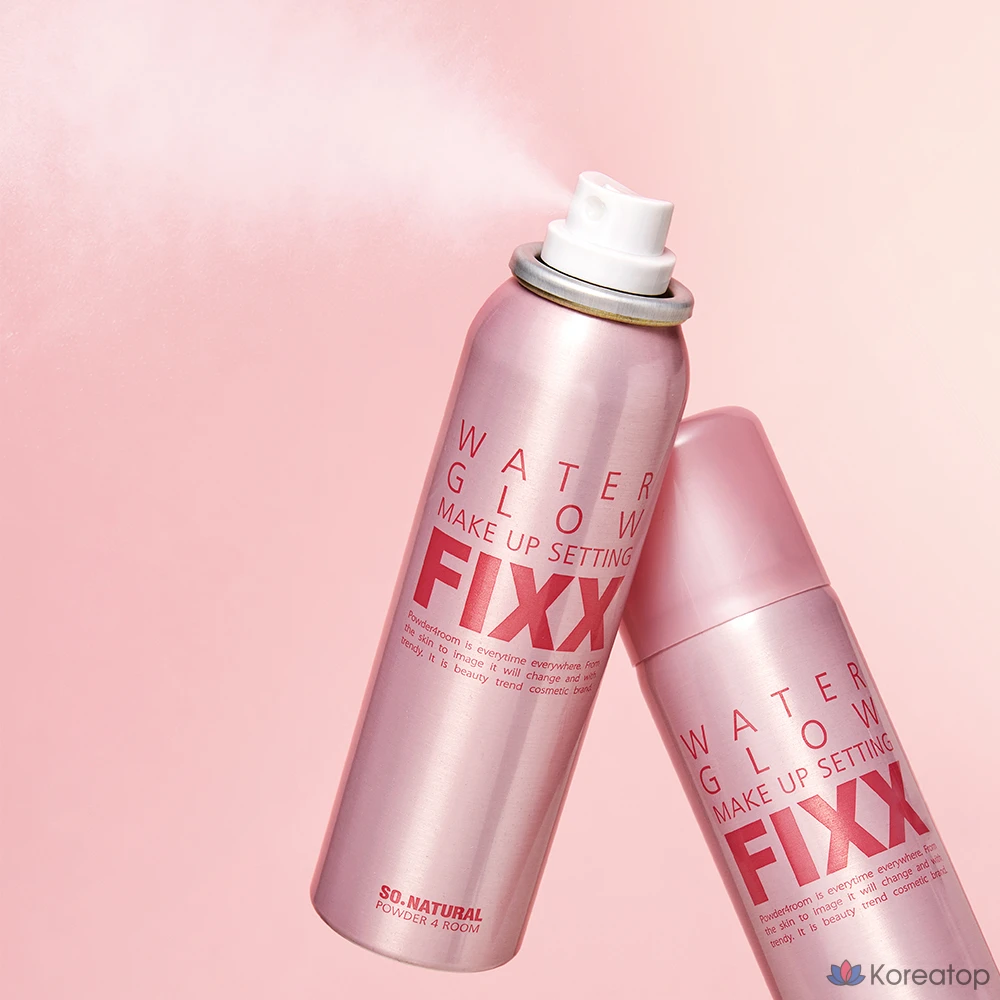 Фиксатор макияжа So Natural Water Glow, 75 мл, 1 шт.