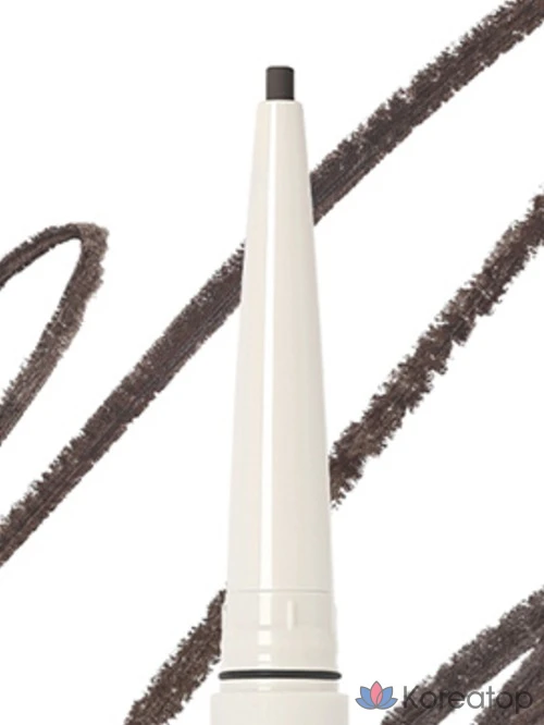 Карандаш-лайнер 3CE Soft Mute Pencil Liner, 0,1 г, мягкий черный, 1 шт., фото 2