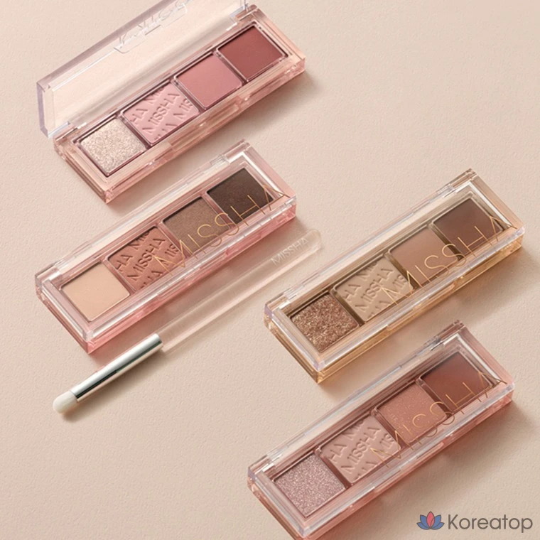 Палетка теней для век Missha Day Vibe, 3 г, № 4 Prima Pink, 1 шт., фото 3