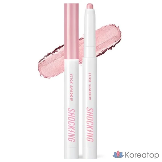 Тональные тени-карандаш Tony Moly The Shocking Color Fixing Stick Shadow 1 г, 05 PINK BOUQUET (Розовый букет), 1 шт.
