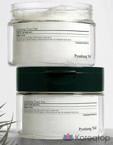 Тонизирующие подушечки для лица Pyungangyul Calming Toner Pad, 230 мл, 70 листов, 1 упаковка.