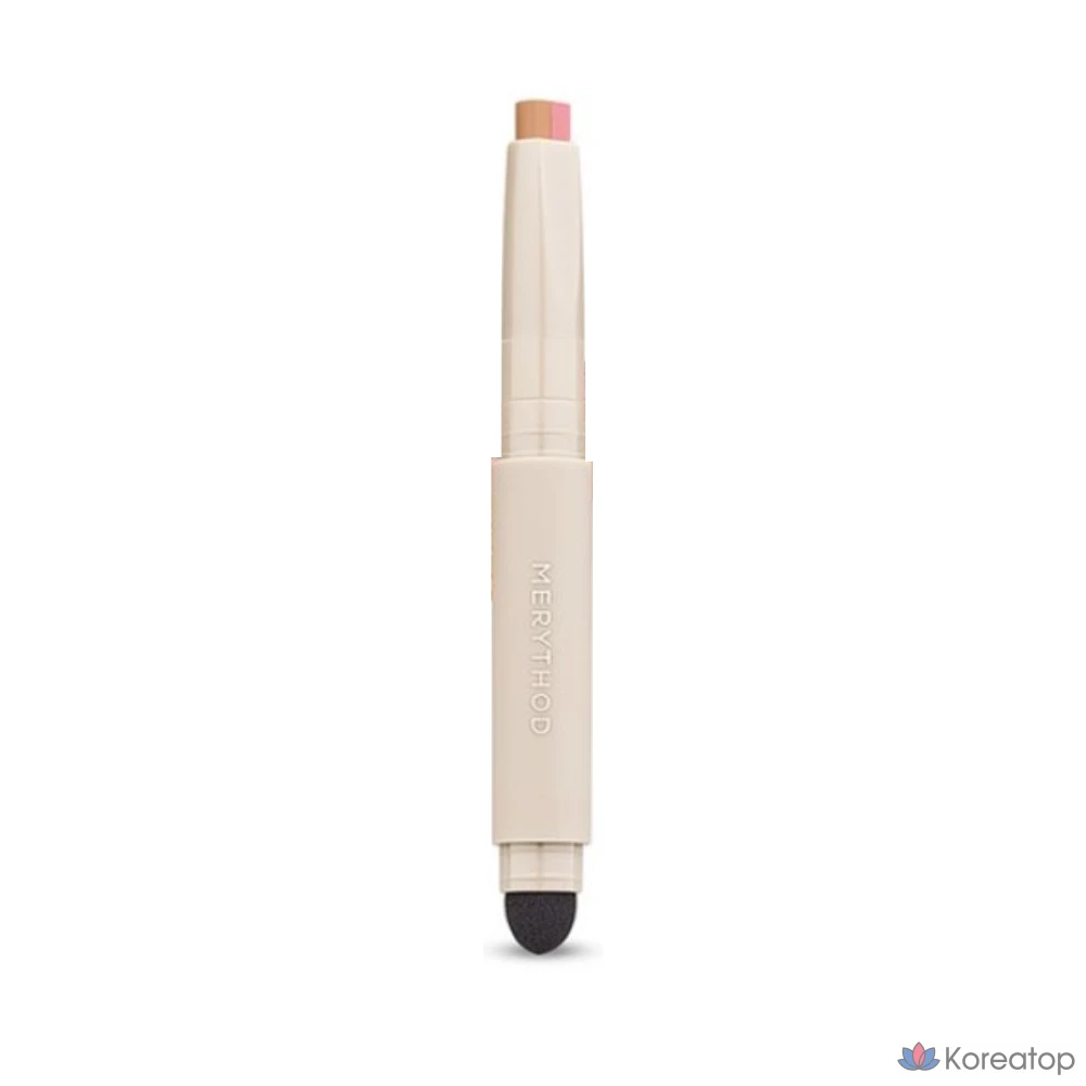 Двухцветные тени для век Merythod, оттенок 05 GLITTER TAP, 1 шт.