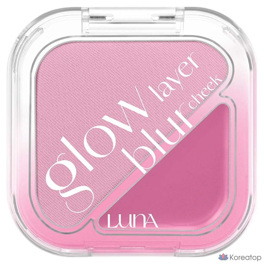 Румяна Luna Glow Layer Blur Cheek, 8,5 г, 12 штук, Mob Rabbits, 1 шт.