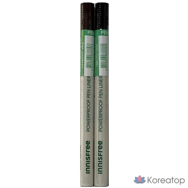 Подводка для глаз Innisfree Powerproof Pen Liner 0,6 г (№ 1-2), 1 шт., черная.