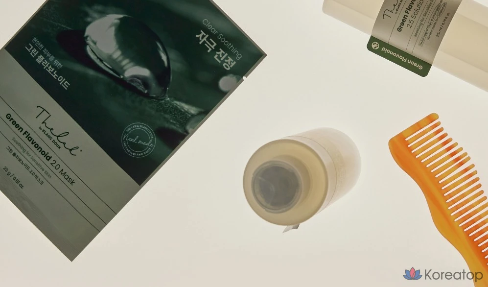 Маска THE LAB by blanc doux Green Flavonoid 2.0, упаковка из 10 штук, упаковка из 6 штук, фото 8