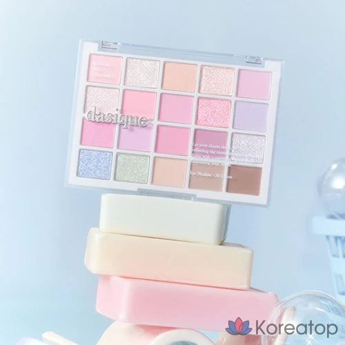 Палетка теней Dasique Mood 10,5 г, ватный диск 05, 1 шт., фото 5