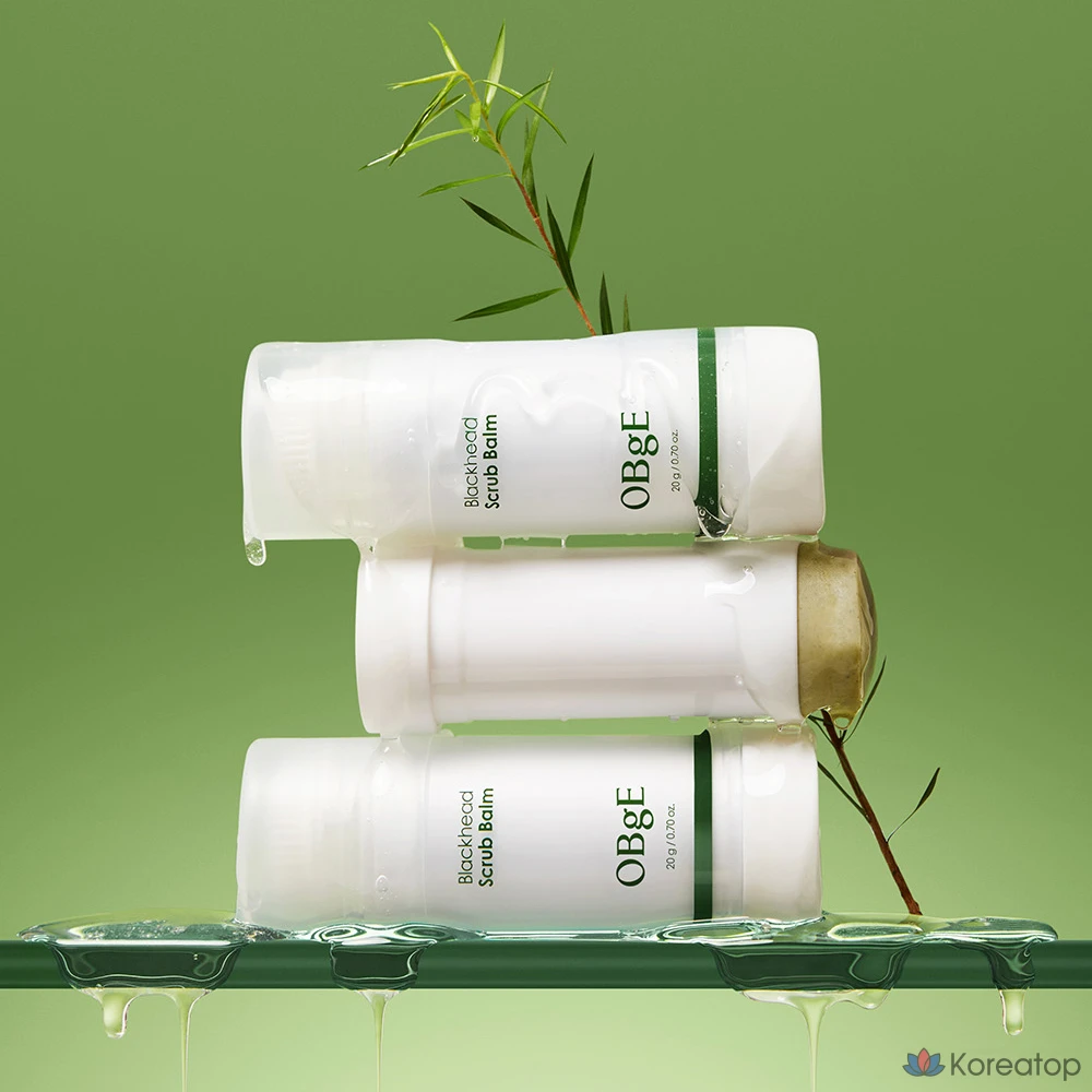 Бальзам-скраб для лица OBge от черных точек, 20 г, 1 упаковка, 2 шт., фото 8