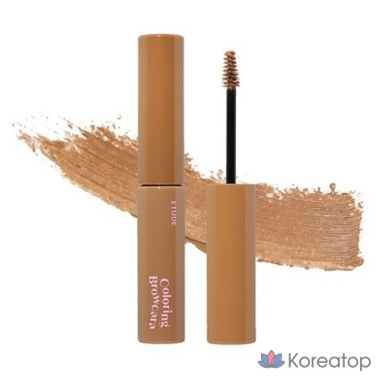 Etude House Drawing Eyes Coloring Browcara, 6 мл, 03 Натуральный Коричневый, 1 шт.