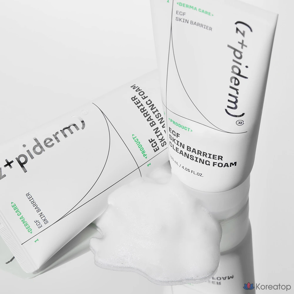 Очищающая пенка для кожи Z+DERM Easy GF Skin Barrier Cleansing Foam, 1 шт., 120 мл
