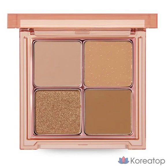 Палетка теней для век Banilaco By Vanilla Mood On, 7 г, оттенок 01 MELLOW BROWN, 1 шт.