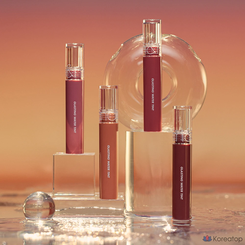 Тинт для губ ROM&ND Glasting Water Lip Tint, 17 Woody Sunset, 4 г, 1 шт., фото 5