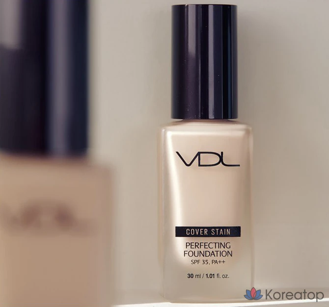 Тональный крем VDL Cover Stain Perfecting Foundation, 30 мл, 1 шт., M01, фото 5