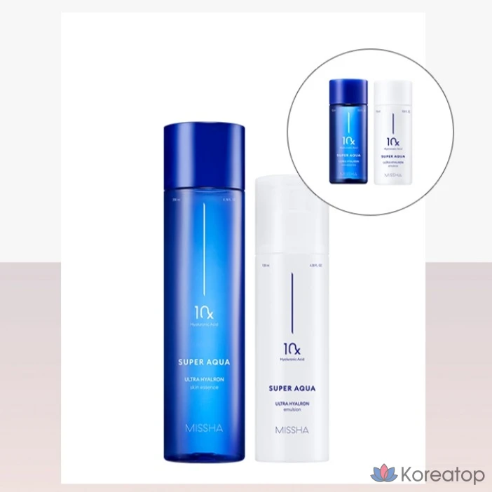 Missha Super Aqua Ultra Hyalon, 2 предмета, 4 комплекта., фото 6