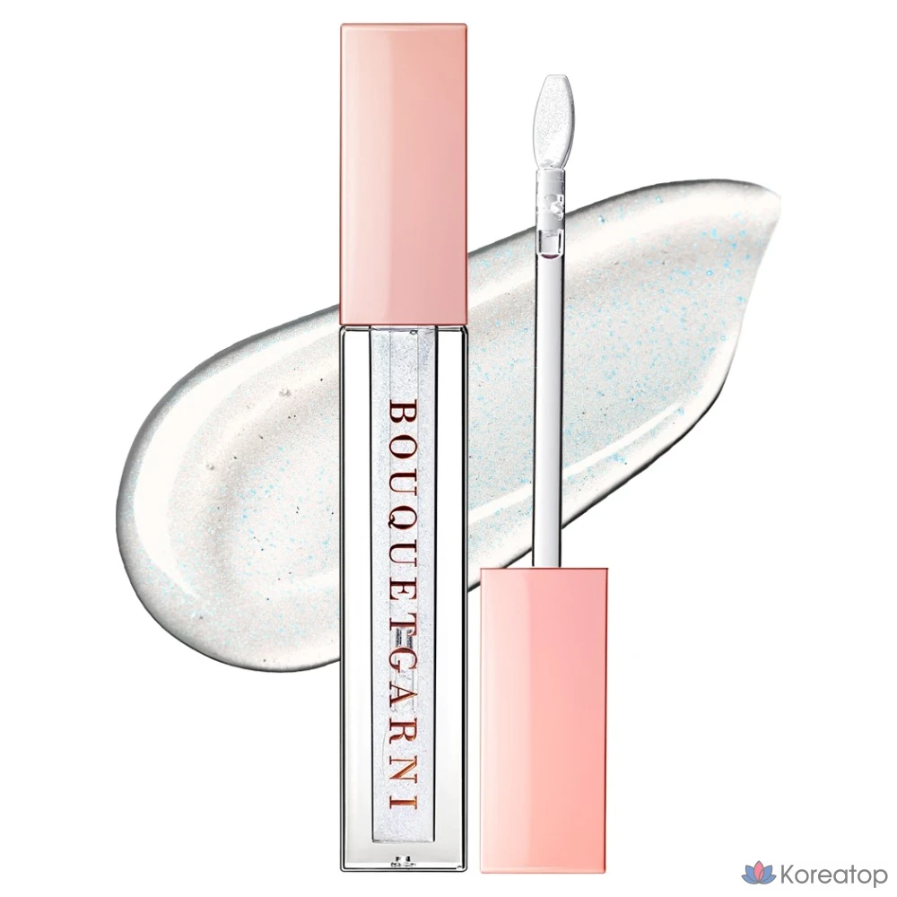 Блеск для губ Bouquet Garni Water Glint, 3,3 г, 1 шт., оттенок Aurora Drop