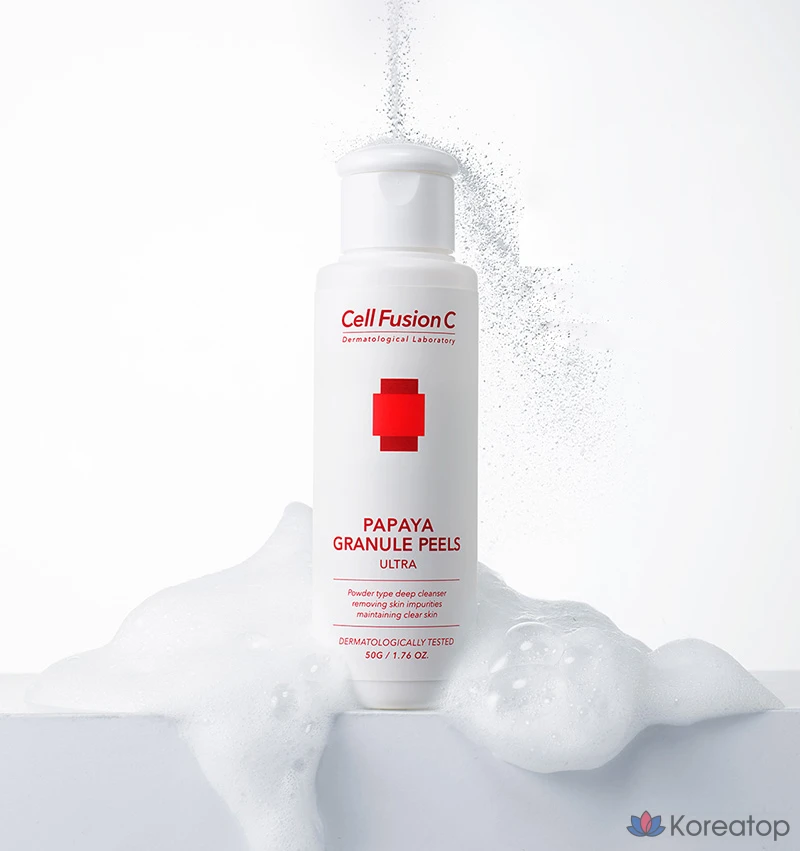 Очищающая пудра Cellfusion C Papaya Granule Fills Ultra, 50 г, 1 шт.