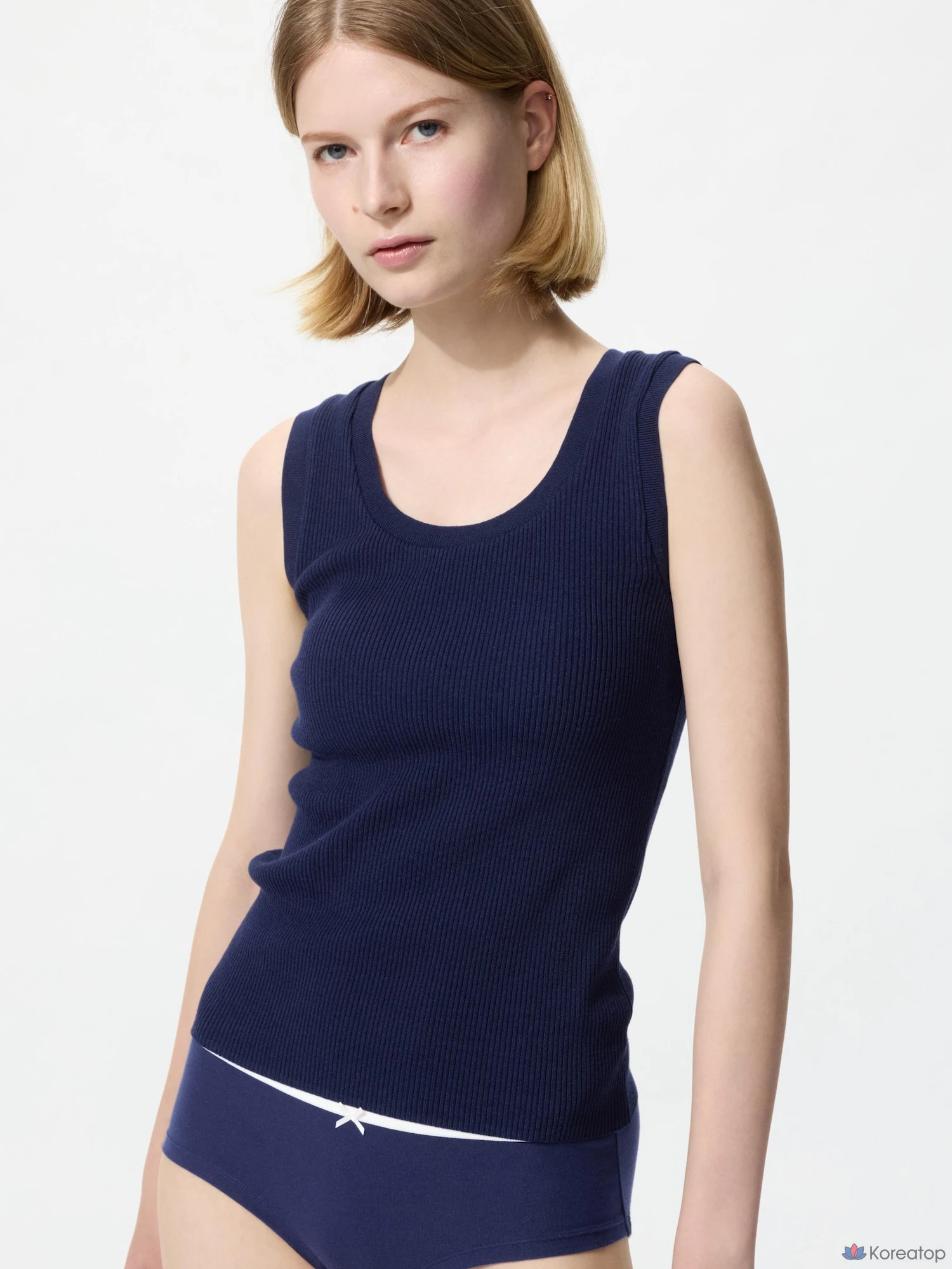 Бюстгальтер-топ Uniqlo Washable Knit Bra Top