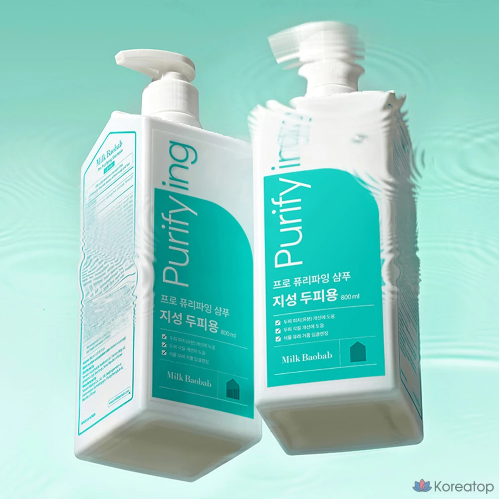 Очищающий шампунь Milk Baobab Pro для жирной кожи головы, 800 мл, 1 шт.