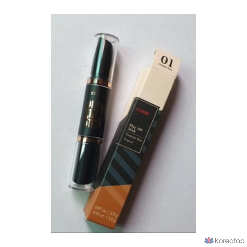 Etude House Play 101 Stick Contour Duo, 6 г, 02 Intense, 1 шт.