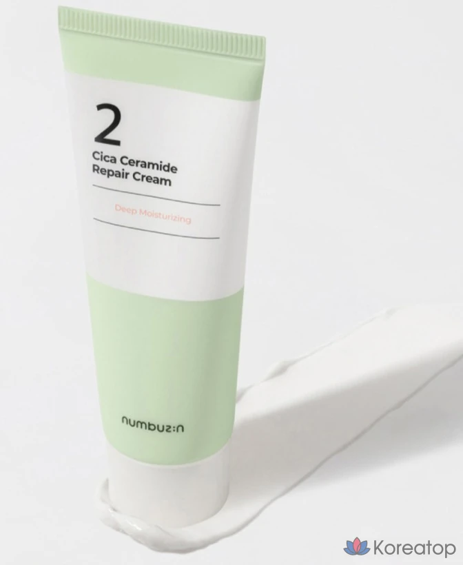 Крем для глубокого ухода за кожей Numbers In No. 2 Cicamide Barrier Deep Pair Cream, 60 мл, 1 шт.
