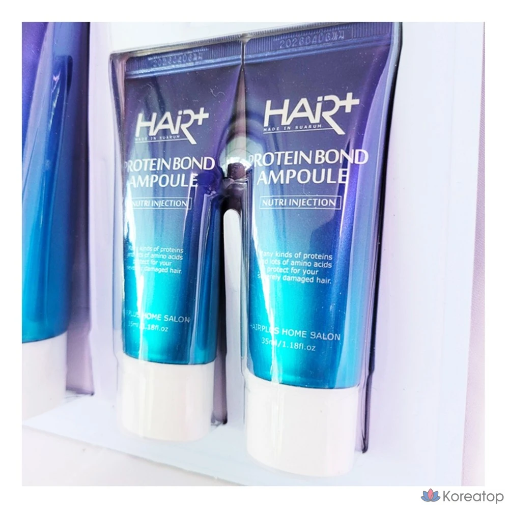 Hair Plus Protein Bond Ampoule 300 мл: питательная эссенция для сильно поврежденных волос, фото 4