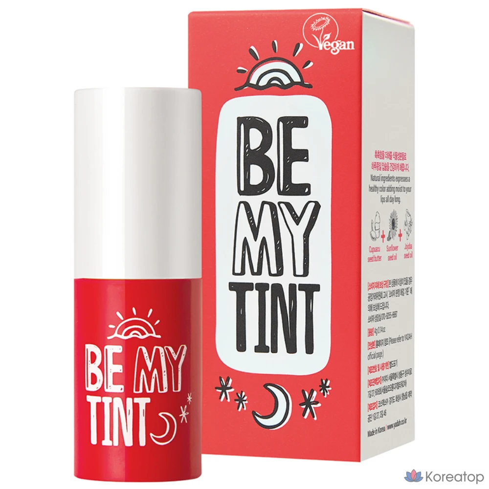 Yadah Be My Tint, 4 г, ярко-красный, 1 шт.