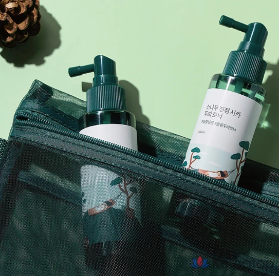 Успокаивающий тоник для кожи головы и волос Round Lab Pine Calming Cica, 100 мл, 1 шт.