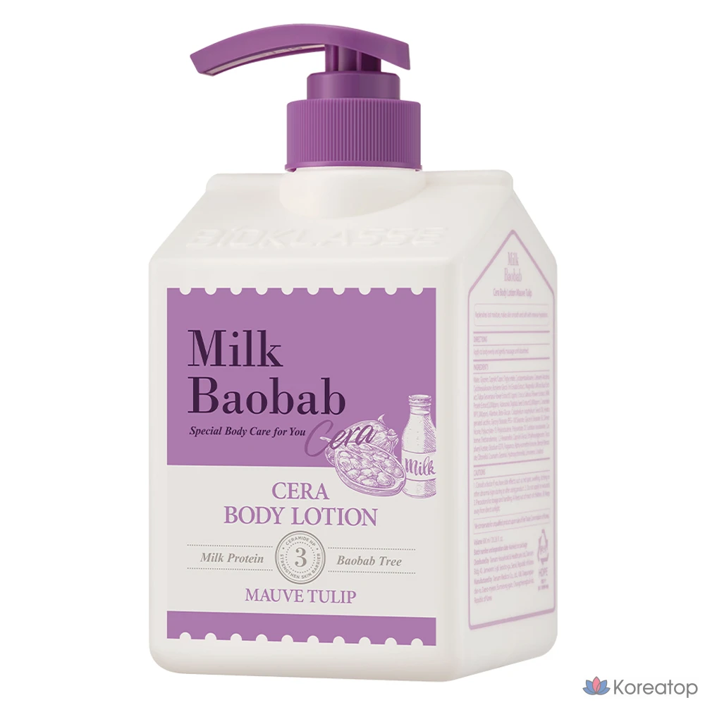 Сывороточный лосьон для тела Milk Baobab Sera, цвет «Ливан Тюльпан», 600 мл, 1 шт.