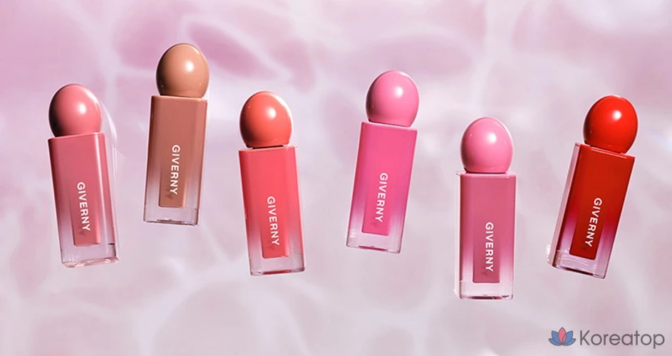 Тинт для губ Giverny Dewy Glaze Lip Tint, оттенок 07 Creamy Rose, 4,9 г, 1 шт., фото 5