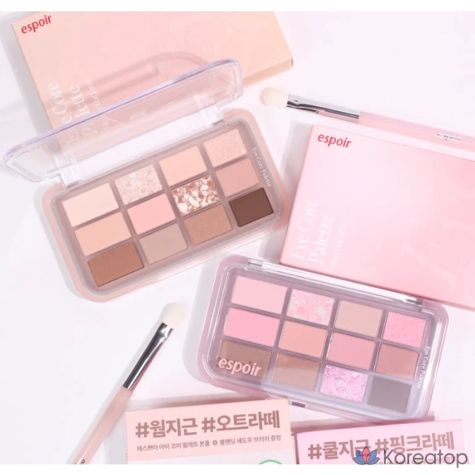 Палитра теней для век Espoir Eye Core, Honey Oat Latte, 1 шт.