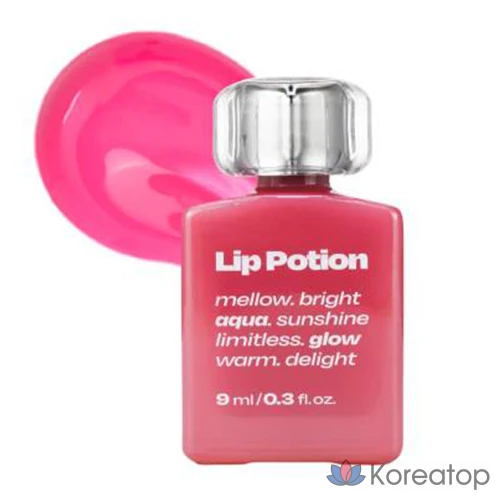 Помада ALTERNATIVE STEREO Lip Potion Aqua Glow Candilicious, оттенок 07 Pink Soda, 1 шт.