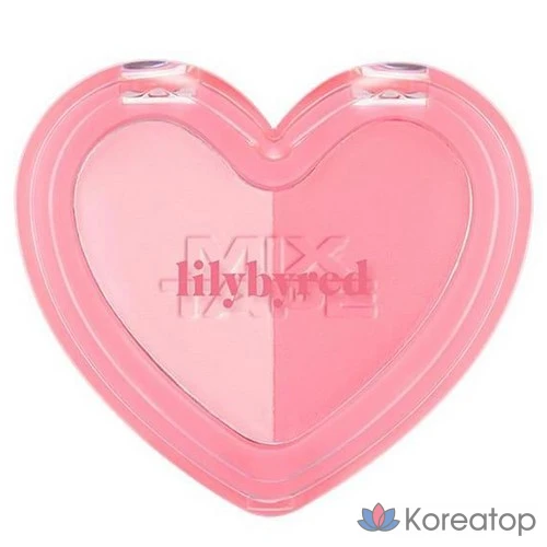 Румяна Lilybyred Love Beam Cheek Duo 4 г, 02#Joybeam, 1 шт.