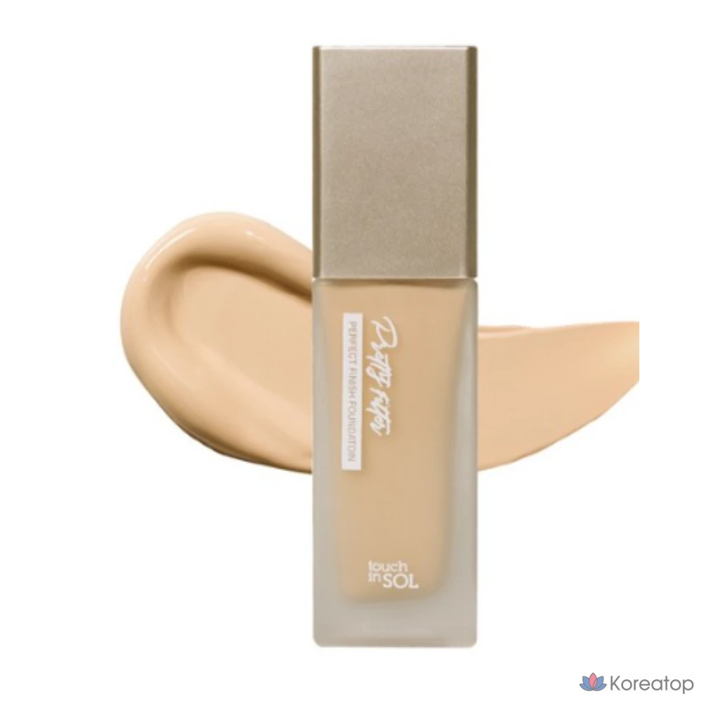 Тональный крем TouchinSol Pretty Filter Perfect Finish Foundation, 35 г, 1 шт., № 1 LIGHT