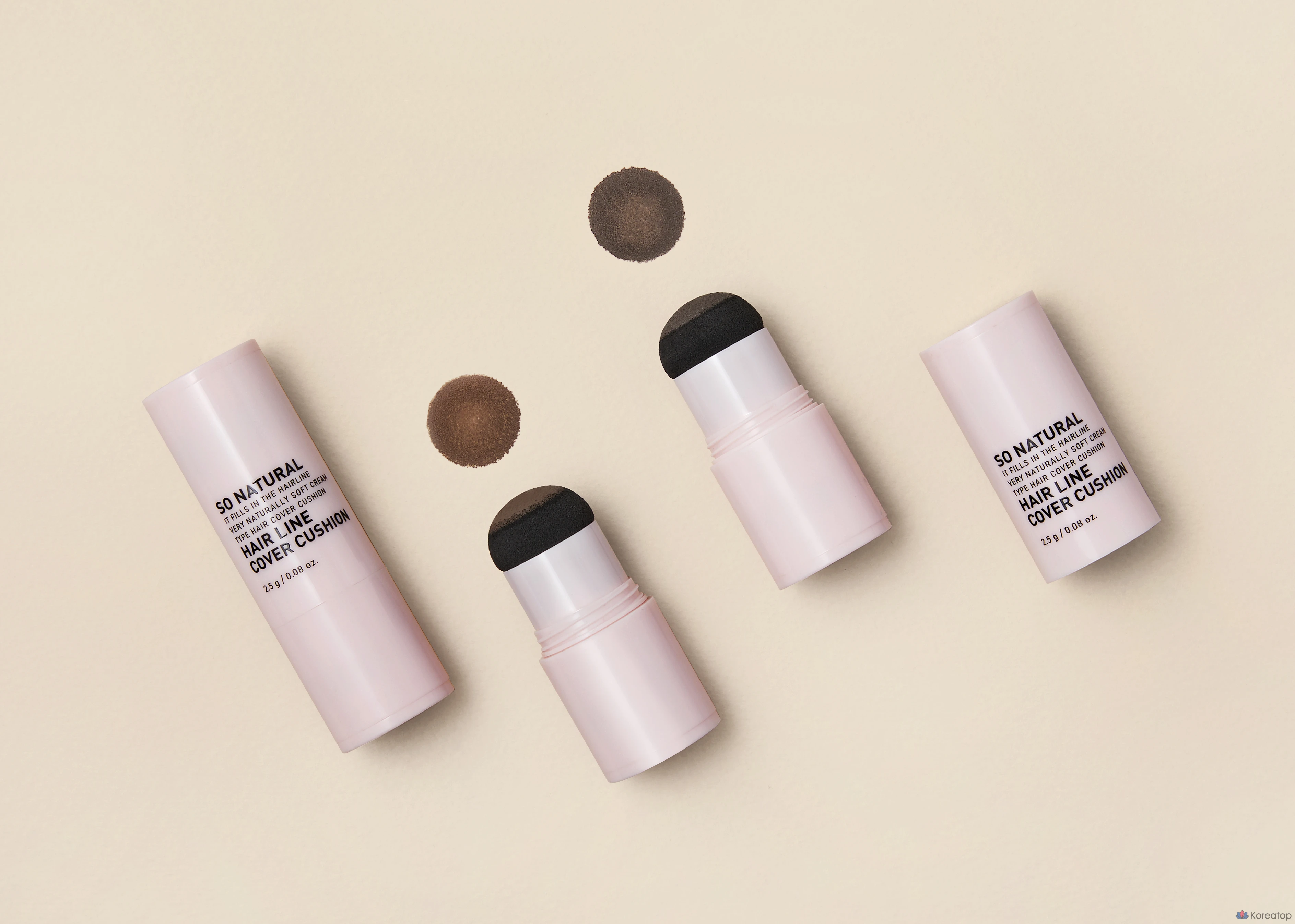 Тональный крем So Natural Hairline Cover Cushion, 2,5 г, светло-коричневый, 1 шт.