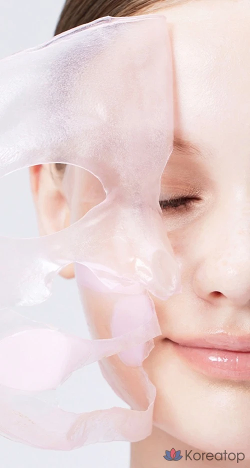 Гидрогелевая маска COSRX с пептидным коллагеном, набор из 3 штук., фото 9