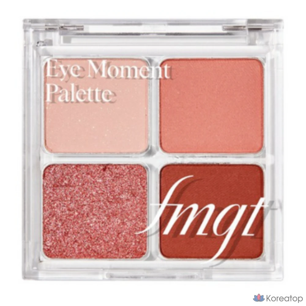 Палетка теней для век FMGT eye moment, оттенок 03 Burgundy (розово-бордовый), 1 шт.