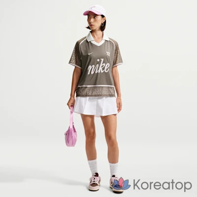 Топ женский Nike Sportswear Lace Polo Jersey Top, фото 4