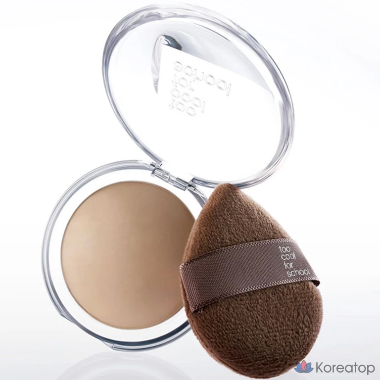 Too Cool For School Veiled Contour Pact 7.2g, Fog Ash, 1 шт., фото 7