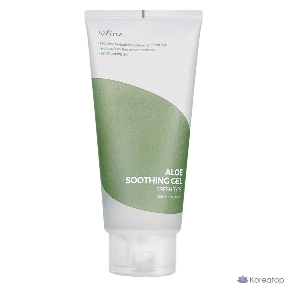 Освежающий успокаивающий гель с алоэ вера Isntree, 300 мл, 1 шт.