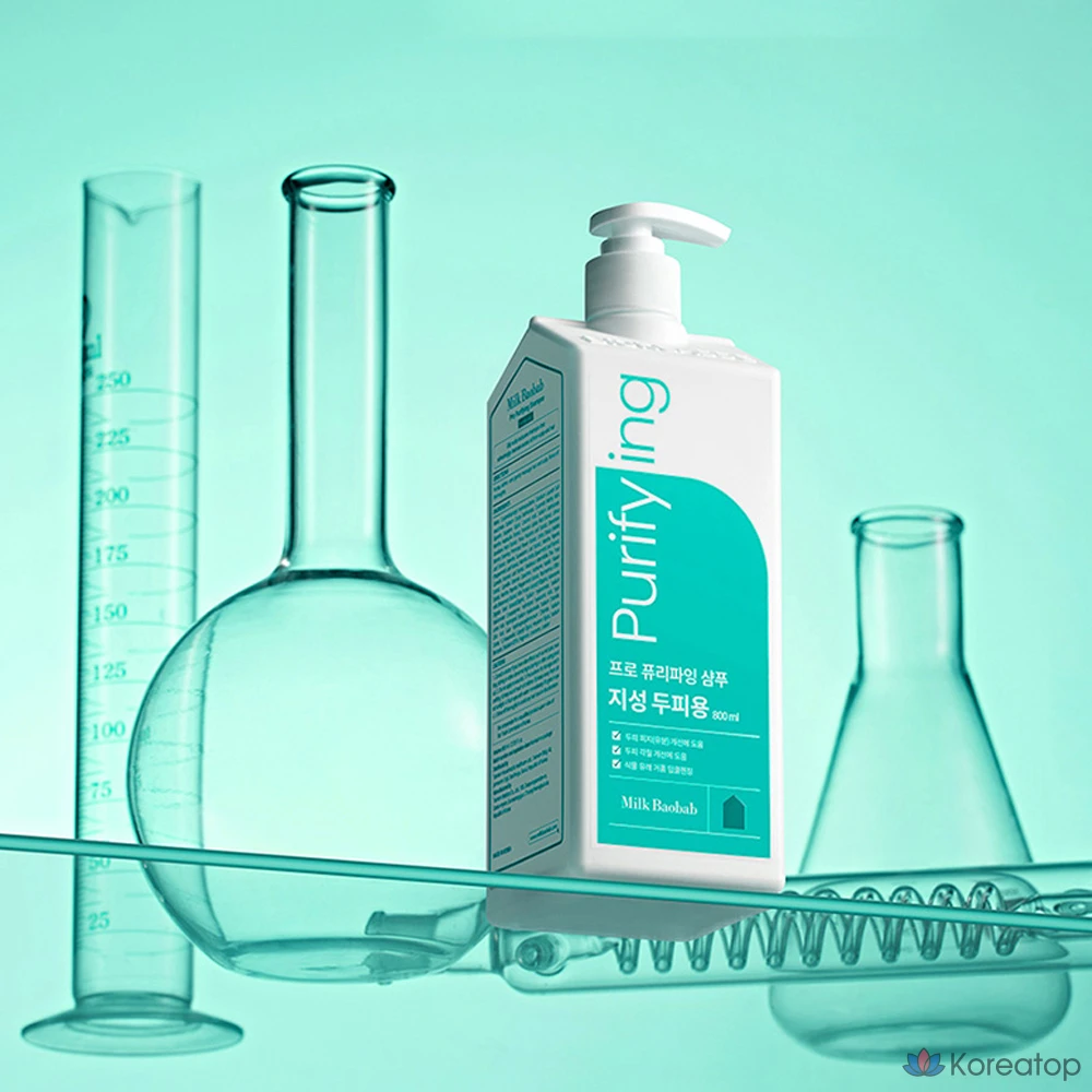 Очищающий шампунь Milk Baobab Pro для жирной кожи головы, 800 мл, 1 шт.