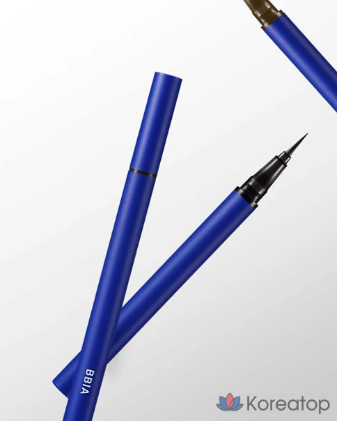 Подводка для глаз BBIA Never Die Brush Eyeliner, 0,4 г, матовый черный, 1 шт.