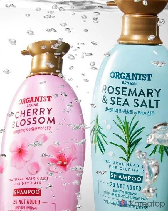 Очищающий шампунь Elastine с розмарином и морской солью, 500 мл, 1 шт., фото 4