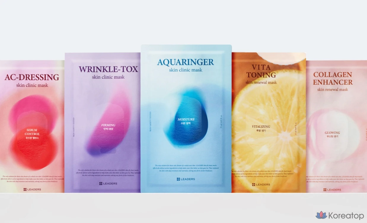 Маска для лица Leaders Aquaringer Skin Clinic, 25 мл, упаковка из 10 штук, упаковка из 3 штук., фото 8