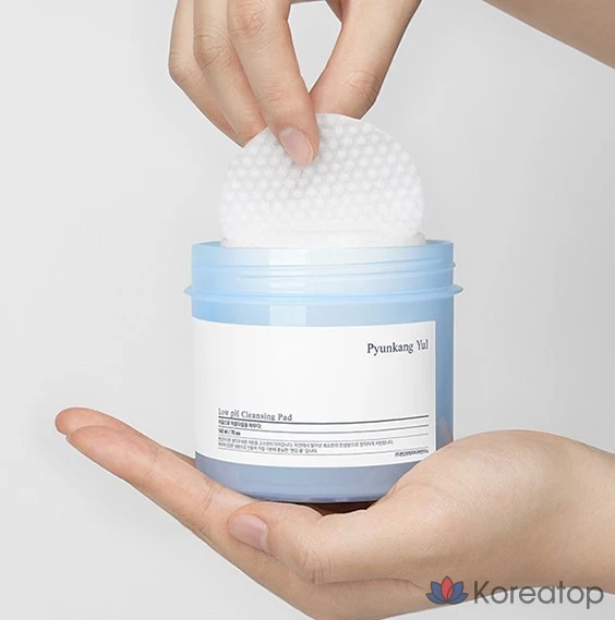 Очищающие подушечки для лица Pyungangyul с мягкой кислотой, 70 листов, 1 упаковка.
