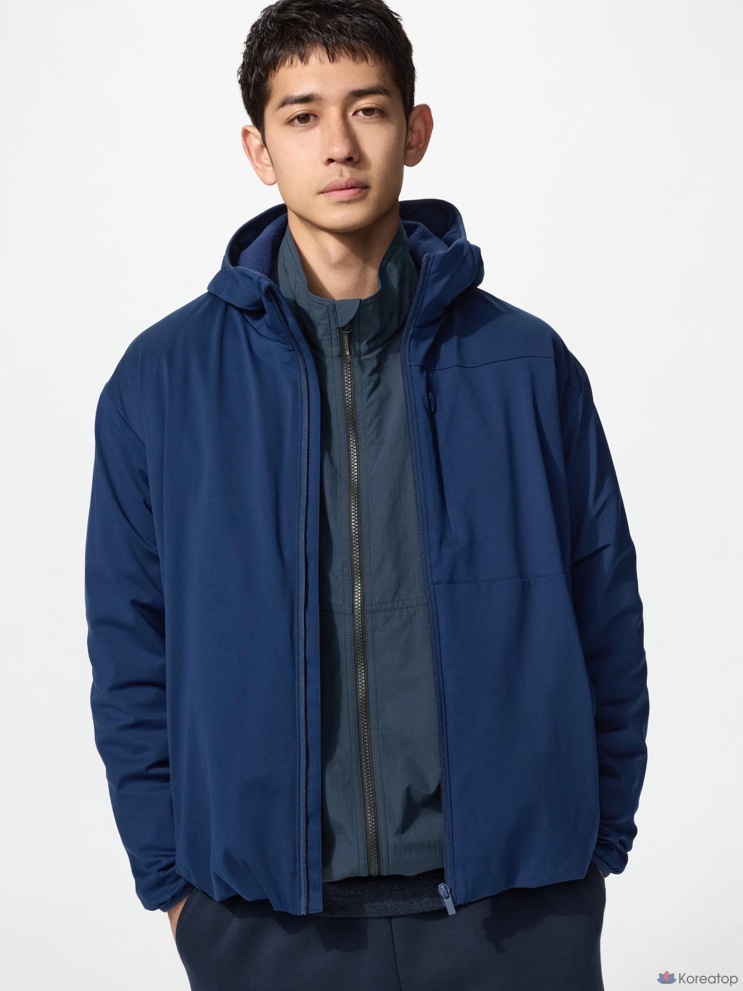 Парка Uniqlo Windblock Fleece Full-Zip