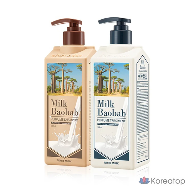 Парфюмерная маска для волос Milk Baobab Perfume White Musk, 500 мл, 1 шт.